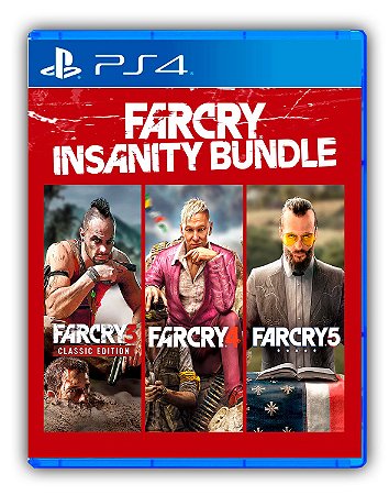 Far Cry Insanity Bundle PS4 Mídia Digital