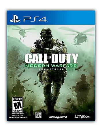 Call of Duty Modern Warfare Remastered PS4 Mídia Digital