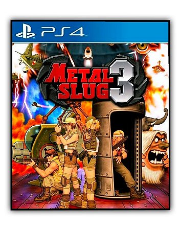 Metal Slug 3 PS4 Mídia Digital