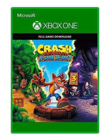 Crash Bandicoot N. Sane Trilogy Xbox One Mídia Digital