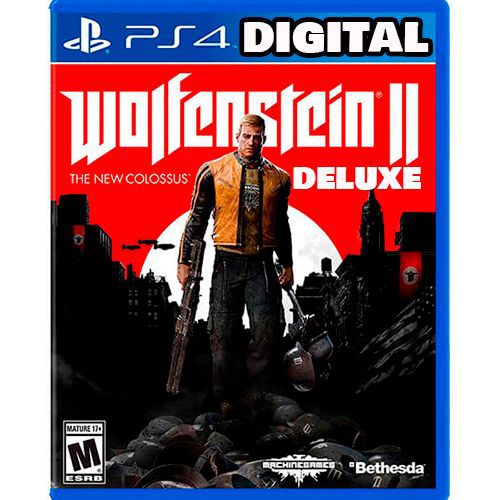 Wolfenstein 2 The New Colossus Digital Deluxe Edition - Ps4 - Midia Digital