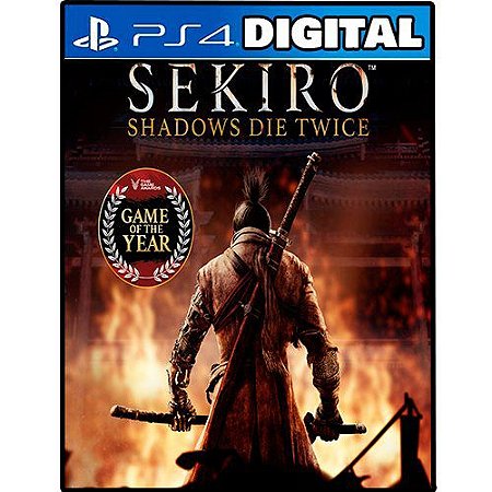 Sekiro Shadows Die Twice - Edição Jogo do Ano - Ps4 - Mídia Digital - Mídia  Digital Confiável e Envio IMEDIATO é Aqui Ate 70% de desconto receba AGORA