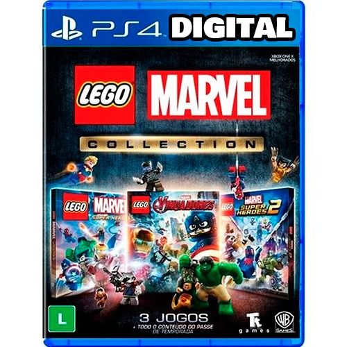 Coleção Lego Marvel - Ps4 - Mídia Digital