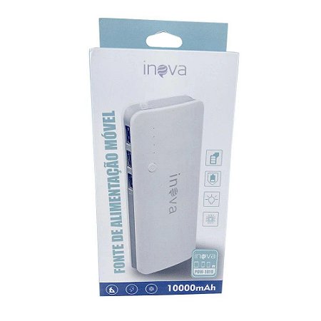 Carregador Portátil Power Bank Original Inova 10000 Mah