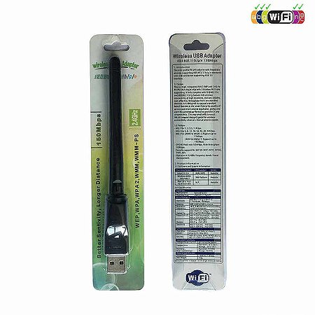 antena wifi para receptor sem fio adaptador 150 m de wifi de mt5370 usb com 802.11n/g/b