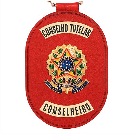 Distintivo do Conselho Tutelar - Conselheiro