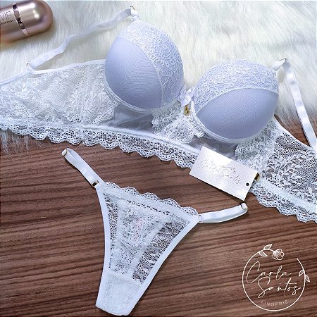 Conjunto cropped Anitta - Branco