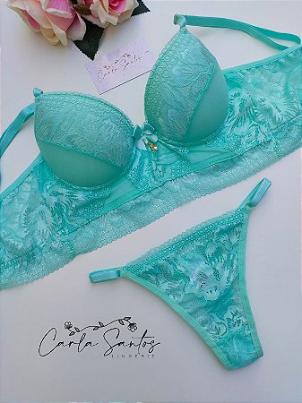 Conjunto cropped Anitta - Verde
