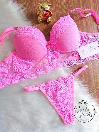 Conjunto cropped Anitta -Rosa bb