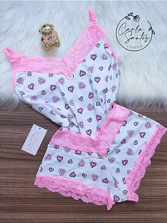 Baby doll Coração