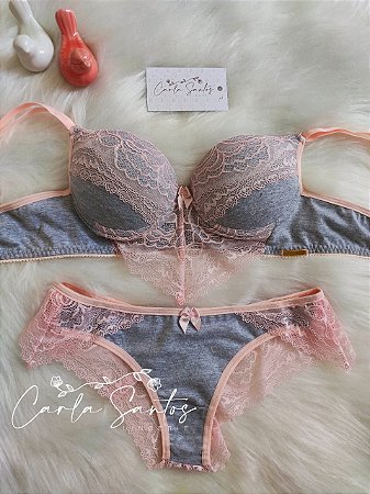 Conjunto Cotton e Renda