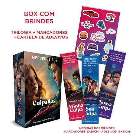 PRÉ-VENDA - Box Trilogia Culpados - Edição com brinde!
