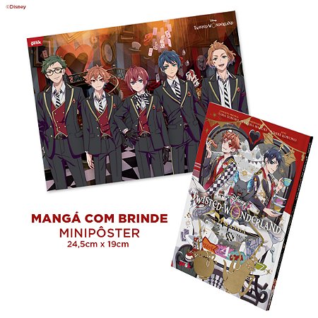 PRÉ-VENDA - Disney Twisted-Wonderland: O Mangá – Livro de Heartslabyul – 4- Edição com brinde