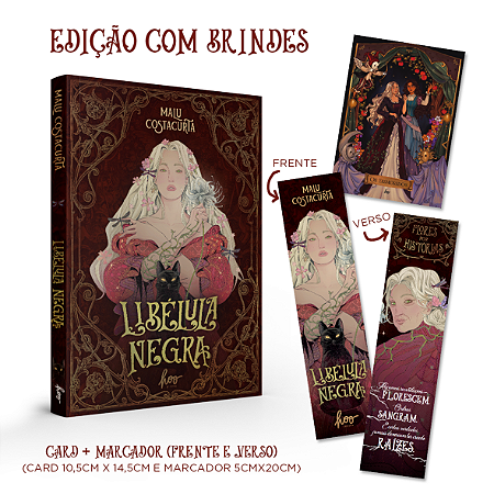 PRÉ-VENDA - Libélula Negra — Uma fantasia sáfica e sombria para fãs de romances góticos