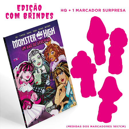 PRÉ-VENDA - Monster High: um ano de arrepiar- Edição com brinde!