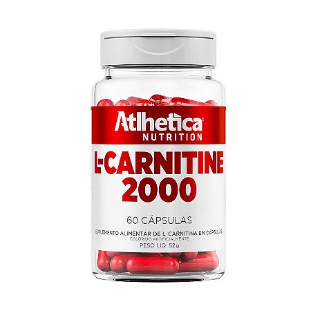 L-Carnitine 60 Cápsulas Atlhetica Nutrition