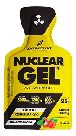 Pré treino Nuclear Rush Gel BodyAction