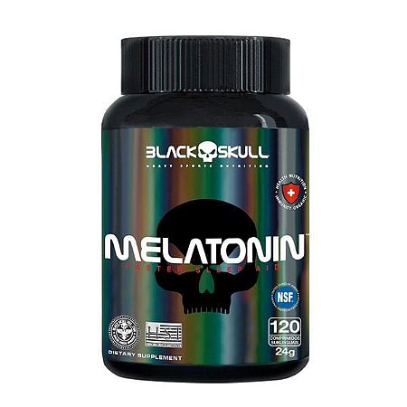 Melatonina 120 Tabletes BlackSkull