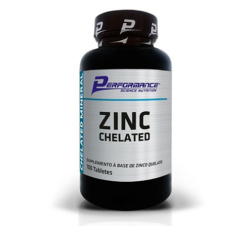 Zinc Chelated 100 tabletes Performance