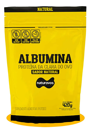 Albumina 420g Naturovos