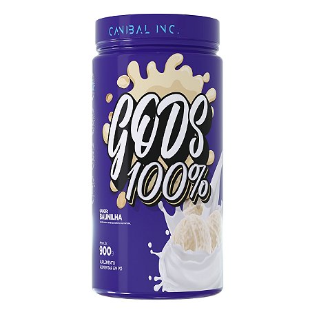 Gods whey 100% 900g Canibal Inc. Pote