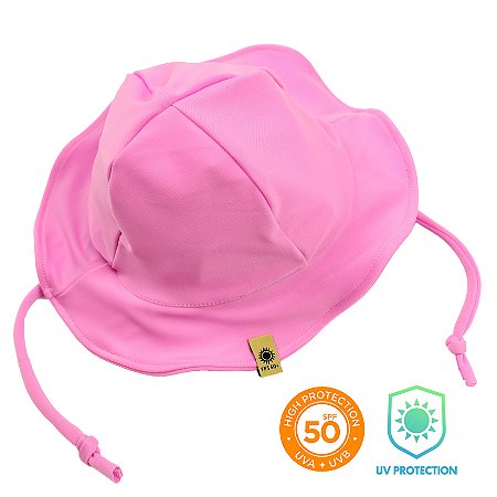 Chapéu Protetor Solar FPS 50 Rosa - Titétis - Roupas para Bebes e Moda  Infantil