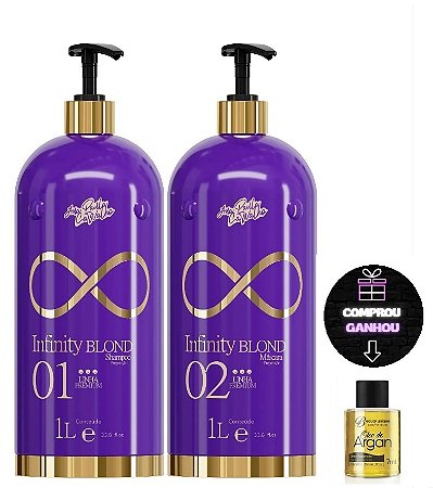 Progressiva sem Formol Infinity Blond + Brinde - AP Professional