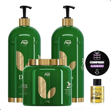 Dtox Profissional, Detox 3 Passos AP Professional - 1L