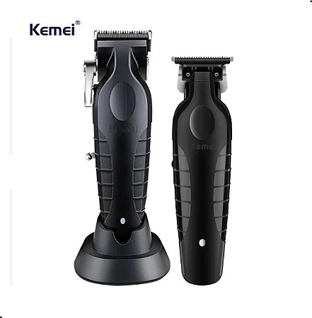 Maquina Cortar Cabelo Profissional Kemei Km-2296