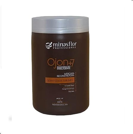 Máscara Reconstrutora Inteligente Ojon+7 Minas Flor 1kg