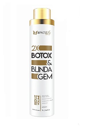 Botox Liquido e Blindagem Capilar 2x1 Impacto Liss - 1L