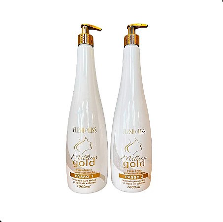 Kit Reconstrutor Million Gold Flesh Liss 1L