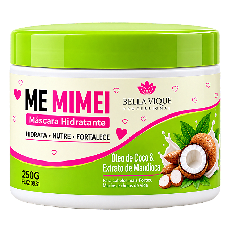 Máscara Hidratante Me Mimei - Bella Vique