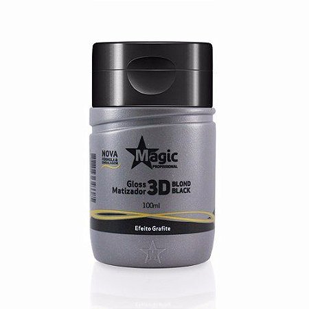 Matizador Magic Color 3D Blond Black Efeito Grafite 100ml