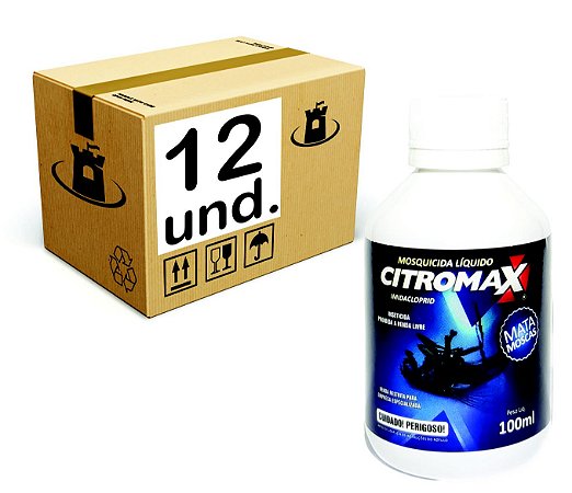 MOSQUICIDA IMIDACLOPRID CITROMAX - CX 12x100ml