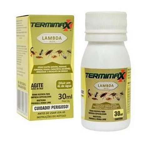 INSETICIDA TERMIMAX LAMBDA 10,6SC CITROMAX 30ml