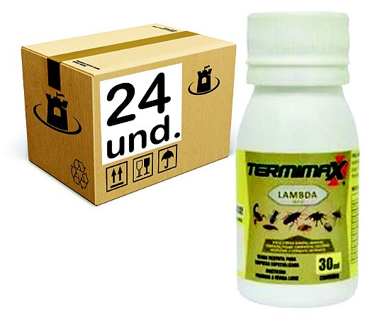 INSETICIDA TERMIMAX LAMBDA 10,6SC CITROMAX - CX 24x30ml