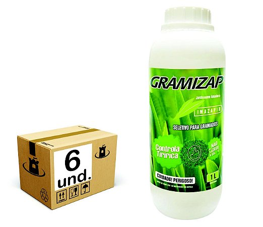 GRAMIZAP IMAZAPIR HERBICIDA CITROMAX 6x1 L