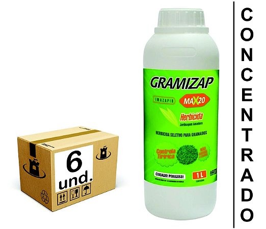 GRAMIZAP MAX20 IMAZAPIR HERBICIDA CITROMAX 6x1 L