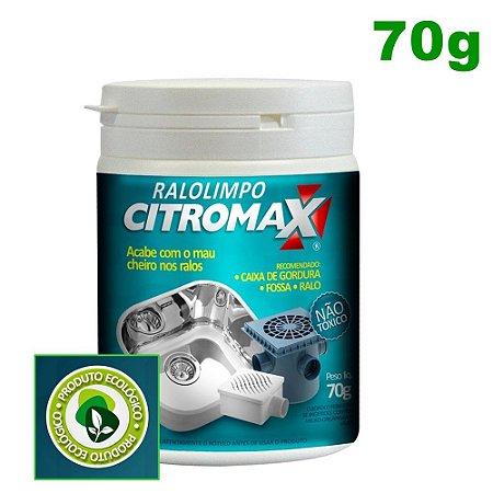 RALO LIMPO BIORREMEDIADOR P/ ESGOTO CITROMAX 70g