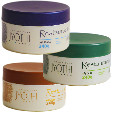 Kit Cronograma Capilar Hidratação + Nutrição + Reconstrução