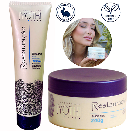 Kit Hidratante Profissional: Nutre E Restaura Os Fios S/sal
