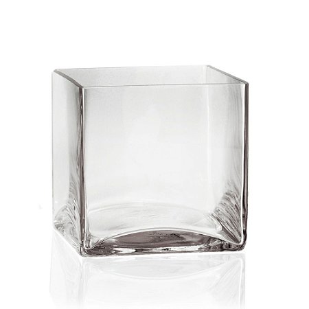 Vaso de Vidro Transparente P