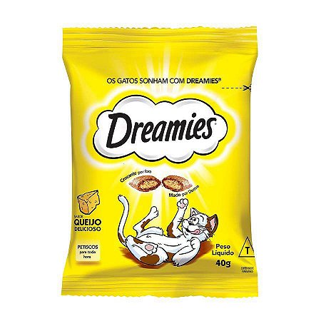 Petisco Dreamies Sabor Queijo 40g