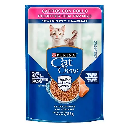 Sache Cat Chow Filhote Frango 85g