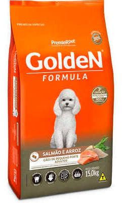 Golden Cães Adultos Minibitis Salmão - 15Kg