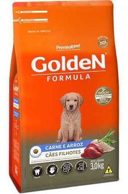 Golden Cães Filhote Carne - 3 Kg