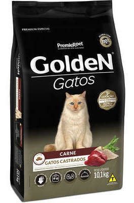 Golden Gato Adulto Castrado Carne - 10,1 Kg