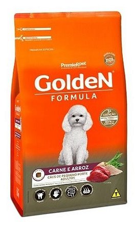 Golden Fórmula Cães Adultos Minibits Carne 1kg