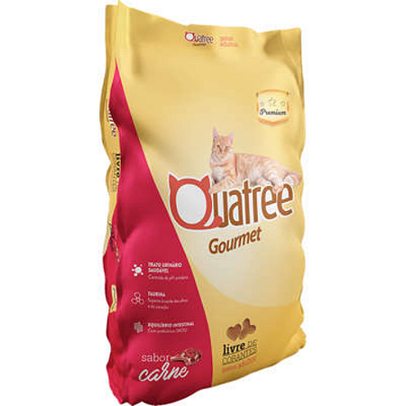 Quatree Gourmet Gatos Adultos Carne 10,1kg